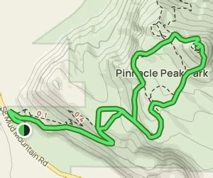 Alltrails Pinnacle Peak Loop Trail Reviews Map Washington