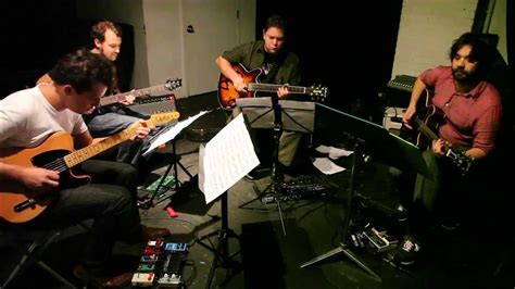 Dither Guitar Quartet Dreaming Of Vermont At The Stone Nyc May