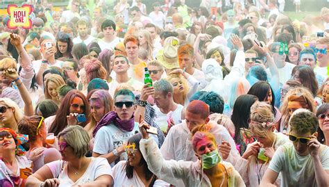 Holi One Colour Festival Manchester Mudkiss Photography Flickr