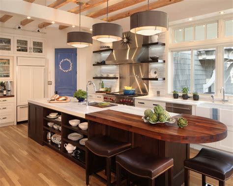 Round Kitchen Island | Houzz