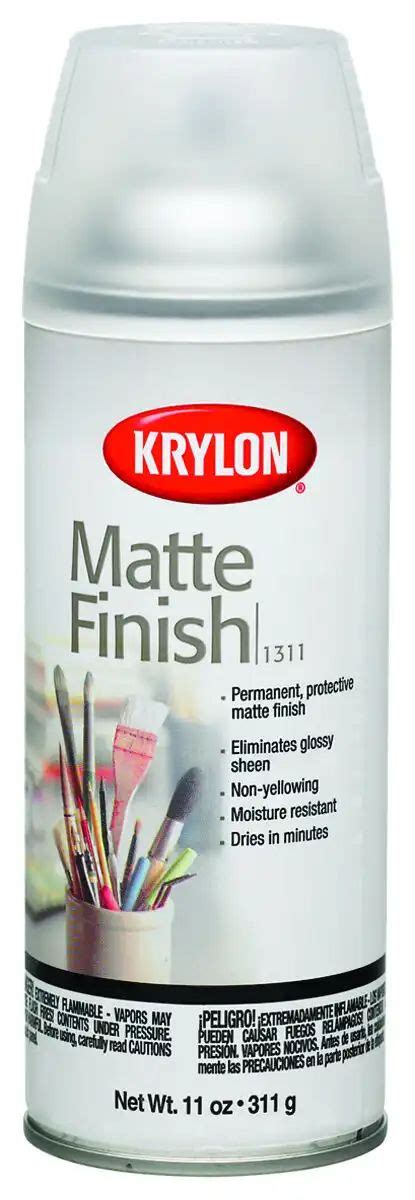 Krylon 51311 Spray Paint Clear Matte Finish 11 Ounce 724504013112 1