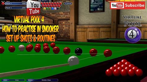 Virtual Pool 4 How To Practise Like A Pro Youtube