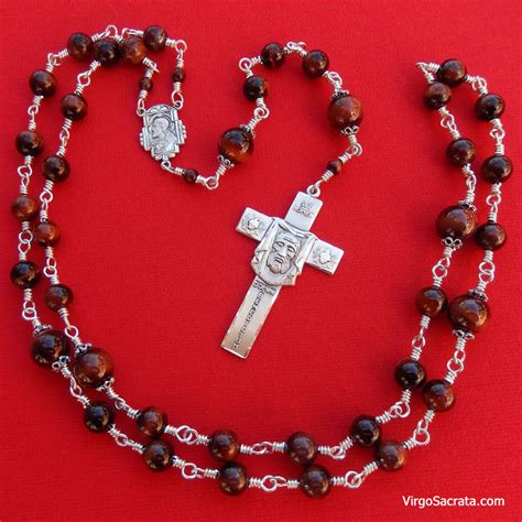 Veronicas Veil Holy Face Cross Chaplet Prayer Beads