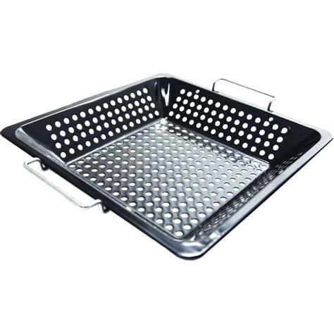 grillpro square porcelain barbecue wok home hardware