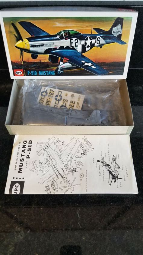 Vintage Upc P D Mustang Scale Plane Model Kit Ebay