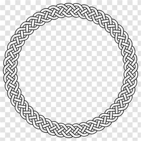 Celtic Knot Celts Circle Clip Art Rope Frame Transparent Png