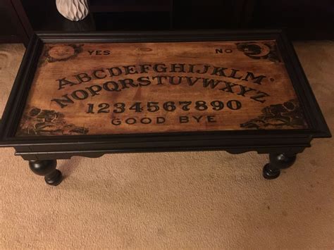 Moreover, nowadays many people who want items with different models that exist during this time. Ouija Board Rug and Coffee Table in 2020 | Goth home decor ...