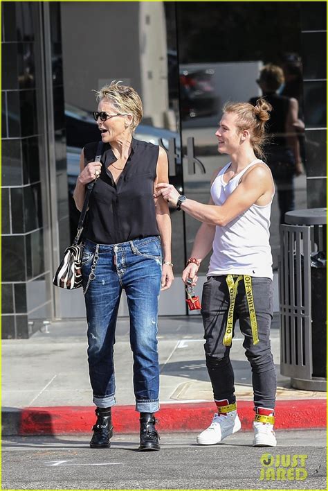 Photo Sharon Stone With Her Son Roan 33 Photo 4586088 Just Jared