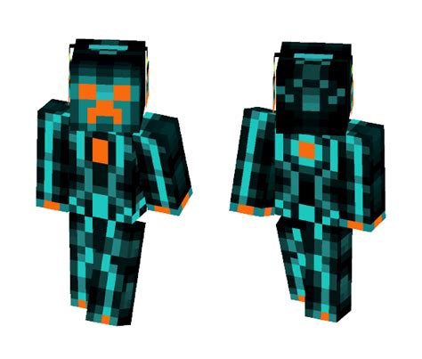 Download Tron Creeper For A Friend Minecraft Skin For Free