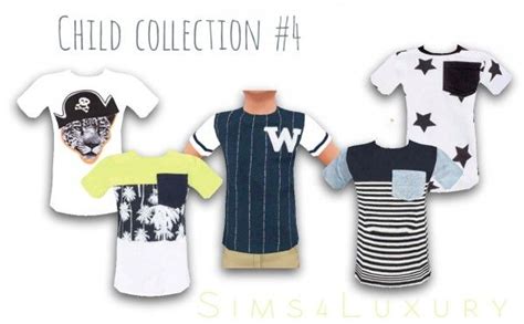 Sims4luxury Child Collection 4 Sims 4 Downloads Sims