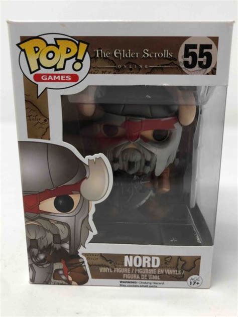 Pop Games The Elder Scrolls Online Nord 55 Mini Vinyl Figure Bust Funko