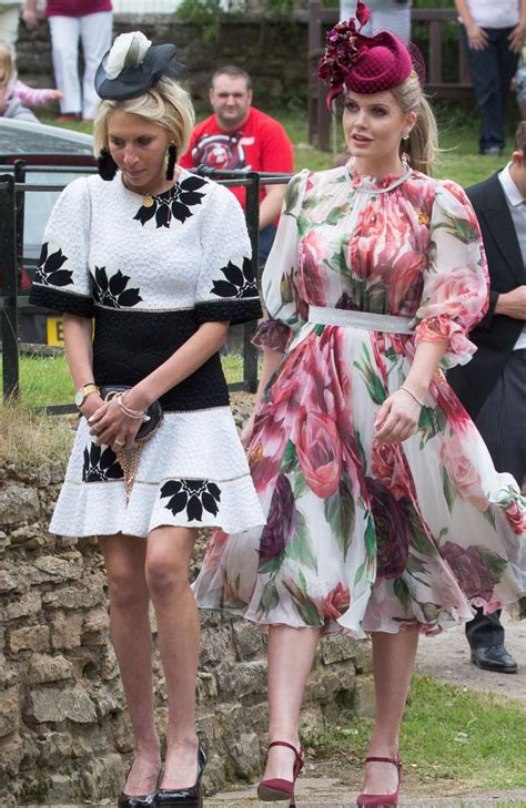 Lady Kitty Spencer Looks Breathtaking At Cousins Wedding Photos