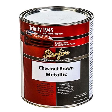 Starfire Acrylic Enamel Auto Paint Chestnut Brown Metallic 1 Gallon