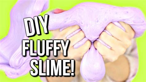 diy giant fluffy slime how to make fluffy slime without borax liquid starch detergent youtube