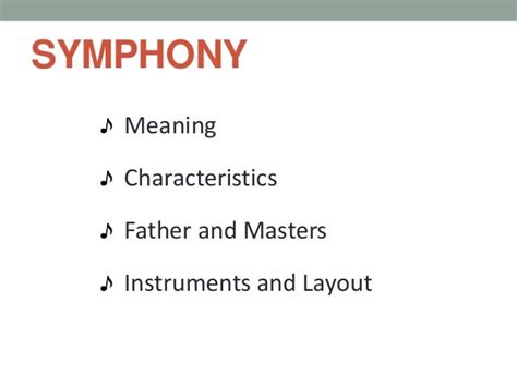Symphony Music