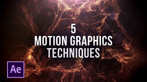 5 Quick Motion Graphics Animation Techniques In After Effects Youtube