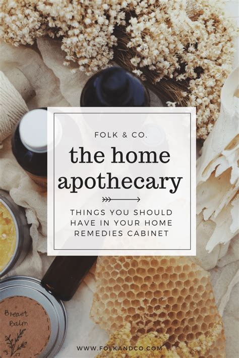 Home Apothecary Things You Should Have Herbalism Remedies Herbal