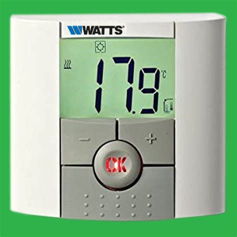 Polypipe Pbdig 230v Replacement Digital Room Thermostat Watts Bt D