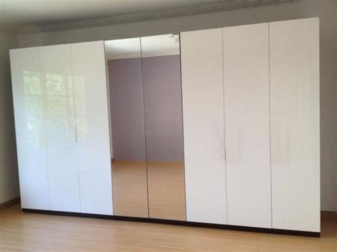 Reinsvoll grau / grüne tür ikea pax türen weiß | pax korpus. IKEa Pax Schrank Kleiderschrank schwarzbraun 4m x 2,36 ...