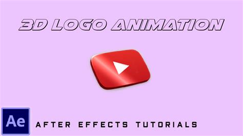 3d Logo Animation Tutorial In After Effects Igd For Graphics