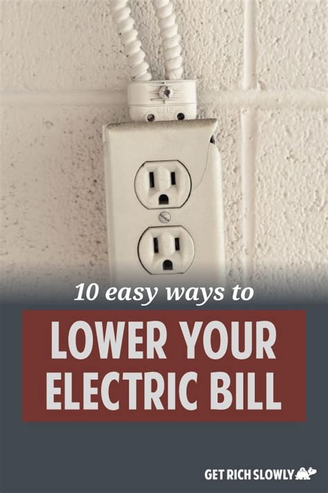 10 Easy Ways To Lower Your Electric Bill