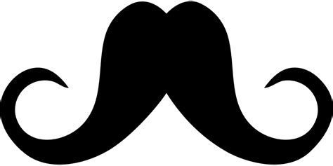 Free Vector Graphic Mustache Facial Hair Stache Free Image On