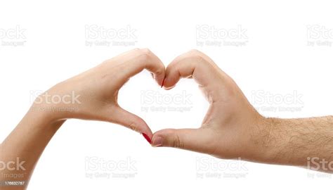 Hands Forming Heart Stock Photo Download Image Now Adult