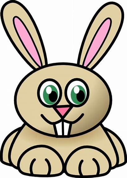Bunny Clip Clker Domain Rabbit Clipart Vector