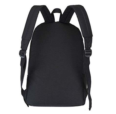 Leerooy Black Plain Strip Backpack Buy Leerooy Black Plain Strip