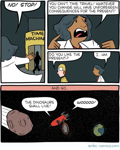 Saturday Morning Breakfast Cereal Time Machine Click Here To Go See