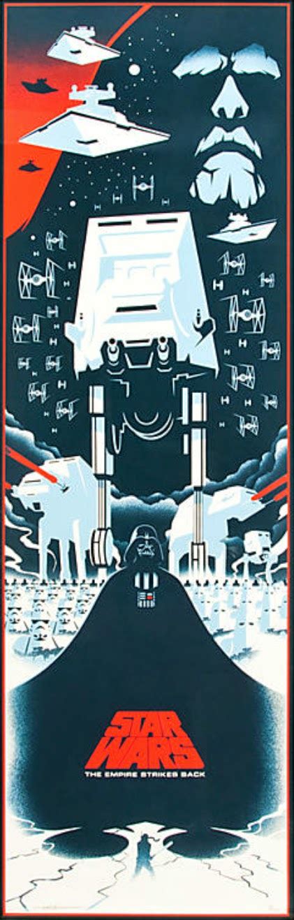 The Geeky Nerfherder Cool Art Star Wars The Empire Strikes Back By