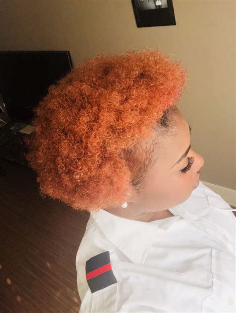 Burnt Orange Hair Color On Natural Hair Fr AsriPortal Com