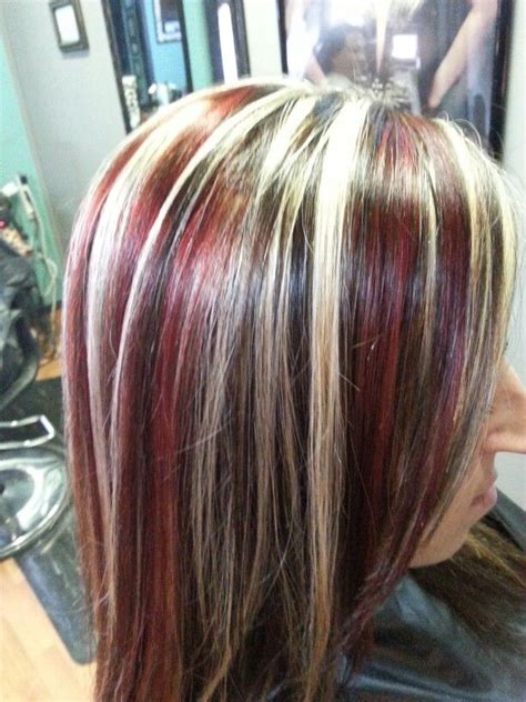 Find & download free graphic resources for blond hair. Red blonde and black hair color highlights *All About You ...