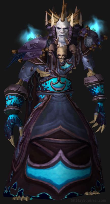 Undead Male Frost Mage Artifact Transmog Wow