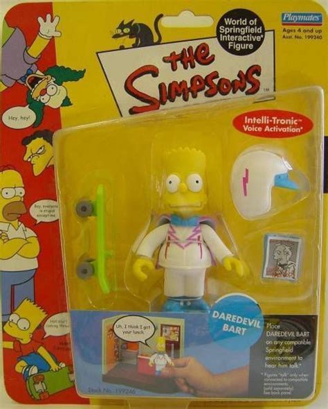 Simpsons Série 8 Daredevil Bart Figure Playmates 199246