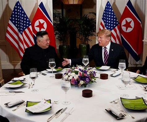 high steaks meaty differences at trump kim summit