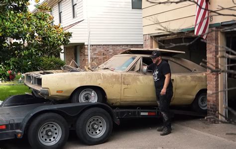 1969 Dodge Charger Rt Spent 56 Years In A Barn Its A Rare Survivor