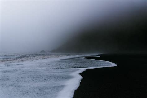 Black Sand Beach Of Vik Iceland Storm Jan Erik Waider · Art