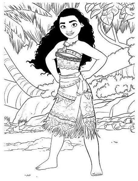 Includes maui coloring pages, as well as pua the pig, hei hei the chicken, and other moana friends. moana para colorear | Disney coloring pages, Moana coloring pages, Moana coloring