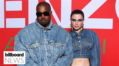 Kanye West And Julia Fox Make Their Red Carpet Debut At Paris Fashion