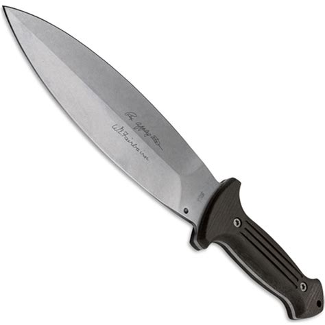 Boker 122578 Smatchet 21 Fixed Blade Knife N690 Stonewash Blade