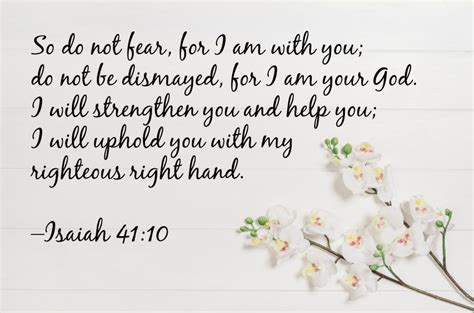 I will strengthen you and help you; 7 Bible Verses for Seasons of Loneliness - Peaceful Home