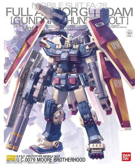 207589 Bandai 1100 Mg Full Armor Gundam Verka Uc0079