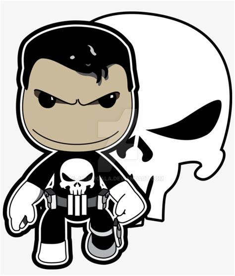 The Punisher By Josemgala On Deviantart Vector Library Punisher Chibi