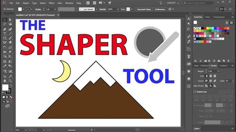 Maybe you would like to learn more about one of these? How to Use the Shaper Tool in Adobe Illustrator - YouTube
