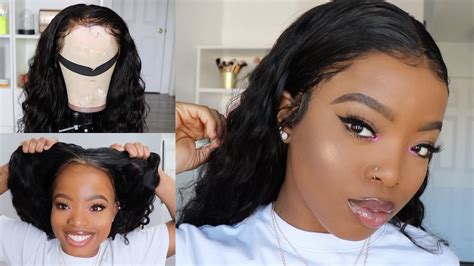 very detailed how to melt your lace frontal without glue glue less lace wig youtube