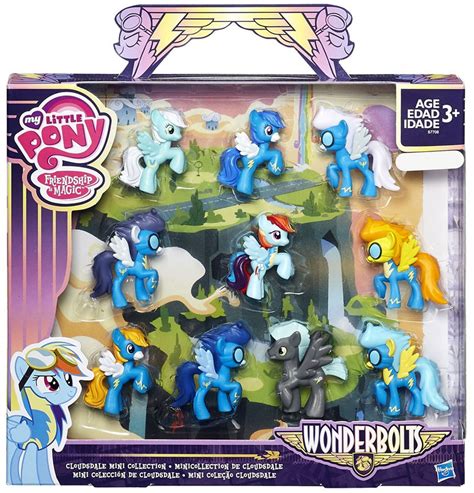 My Little Pony Friendship Is Magic Wonderbolts Cloudsdale Mini