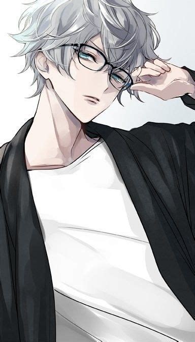 White Hair Anime Guys With Glasses Anime Wallpaper Hd