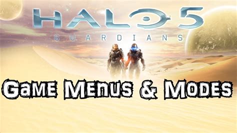 Halo 5 Guardians Multiplayer Beta Gameplay Menus And Modes Youtube