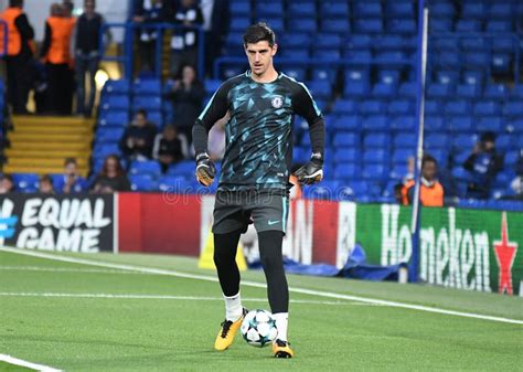 Thibaut Courtois Of Chelsea Fc Editorial Image Image Of Prior Cosmin